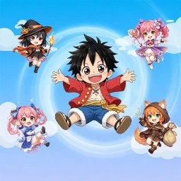 Shimeji anime: Pet On Screen 아이콘